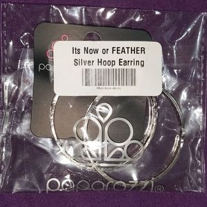 It's now or Feather Paparazzi hoops